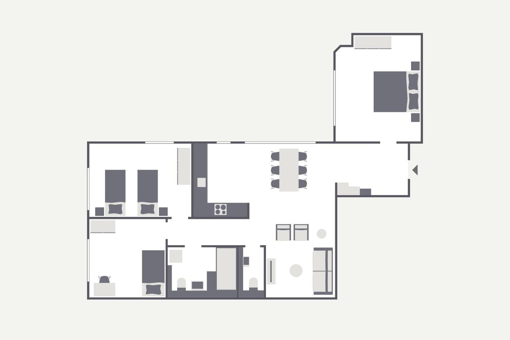 Ema House Serviced Superior Downtown Appartement